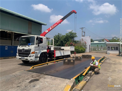 NÂNG CAO NĂNG LỰC ĐO LƯỜNG TRUNG TÂM KỸ THUẬT TIÊU CHUẨN ĐO LƯỜNG CHẤT LƯỢNG TỈNH LÂM ĐỒNG KIỂM ĐỊNH CÂN Ô TÔ ĐẾN 120 TẤN