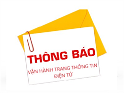 THÔNG BÁO VẬN HÀNH TRANG THÔNG TIN ĐIỆN TỬ TRUNG TÂM KỸ THUẬT TIÊU CHUẨN ĐO LƯỜNG CHẤT LƯỢNG TỈNH LÂM ĐỒNG
